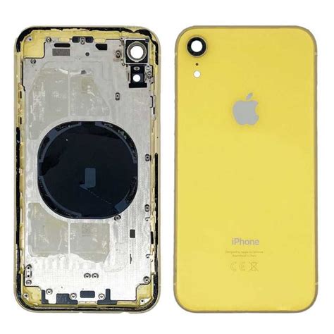 Chassis Vide iPhone XR Jaune Origine Demonté Grade AB