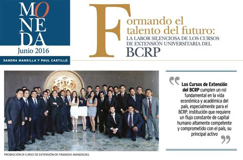 Banco Central De Reserva Del Per Bcrp On Twitter Formando El