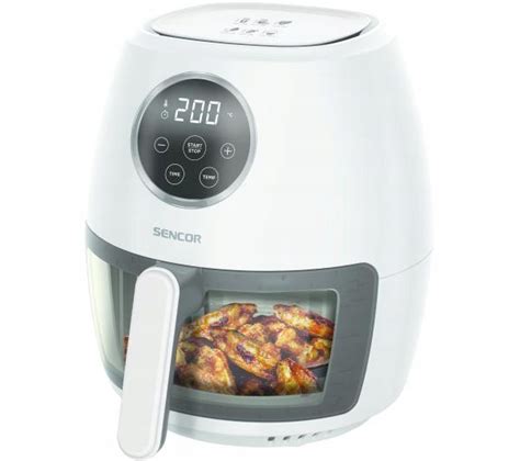 Frytkownica beztłuszczowa Sencor SFR 5340WH 1300W misa 3 5L Timer Biała