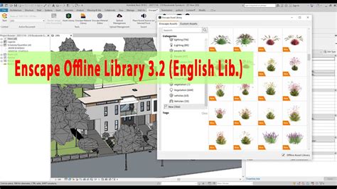 Thư Viện Offline Cho Enscape 3 2 Thư Viện Máy Thi Công MỚI CẬP