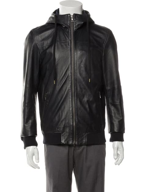 Vince Lambskin Moto Jacket Black Outerwear Clothing Wvn