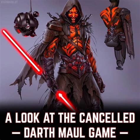 A LOOK AT THE CANCELLED DARTH MAUL GAME IFunny