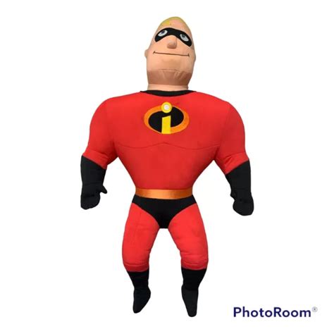 DISNEY PIXAR S THE Incredibles Mr Incredible Plush Toy 20 Tall 8 52