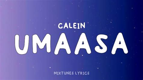 Calein - Umaasa (Lyrics) Chords - Chordify