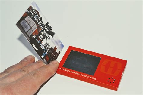 LCD Business Card Curveball Print Media