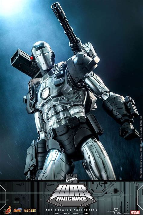 Action Figure Máquina de Combate War Machine Homem De Ferro Marvel