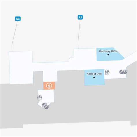 Billings Airport Main Terminal Interactive Map & Guide