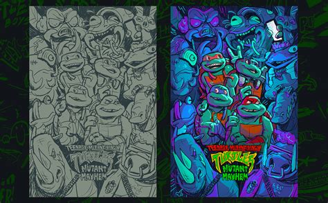 TMNT: Mutant Mayhem | Licensed Posters :: Behance