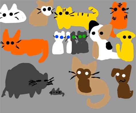 too many cats - Drawception