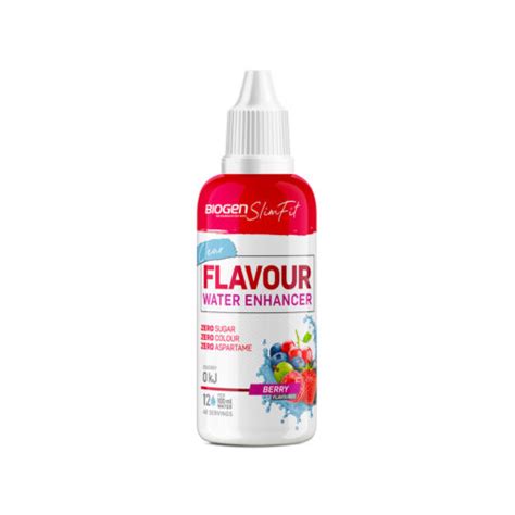 Water Flavour Enhancers 45ml Assorted Biogen