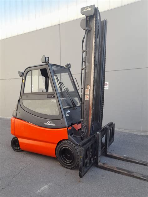 Carrello Elevatore Frontale Elettrico Usato Linde E Usato Cbl