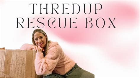 ThredUP Rescue Box Haul To RESELL On Poshmark Ebay YouTube