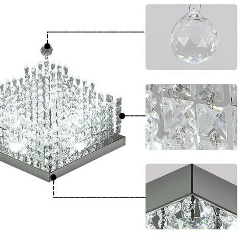 Square Flush Mount Ceiling Light - China Lighting Manufacturer