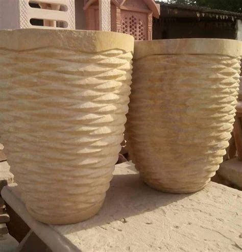 Brown Sandstone Garden Planter At 12000 In Dausa ID 2852829222848