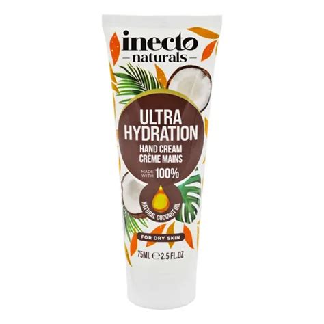 Inecto Naturals Coconut Hand Cream 75ml Zoom Health