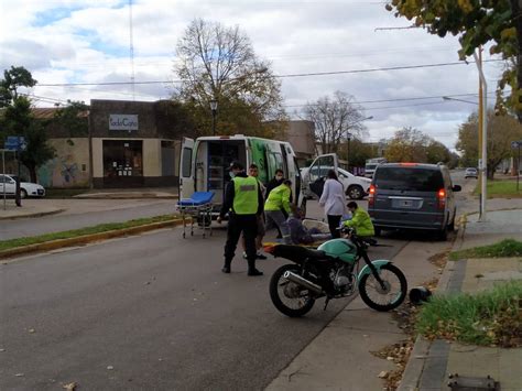 Accidente De Tránsito Un Hombre Trasladado Al Hospital Chacabuco En Red