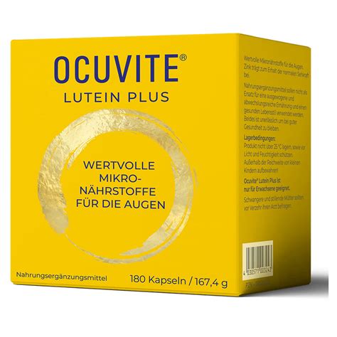 Ocuvite Lutein Plus Kapseln 180 Stück kaufen medpex