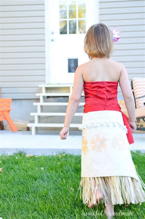 Easy Diy Moana Costume Houseful Of Handmade