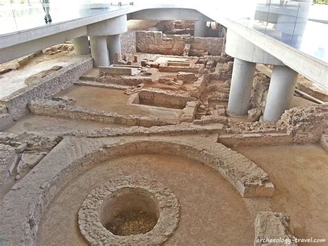 Under The Acropolis Museum Archaeology Travel