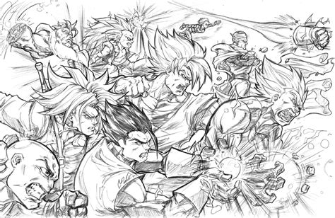 Dbz Warriors By Cdubbart On Deviantart