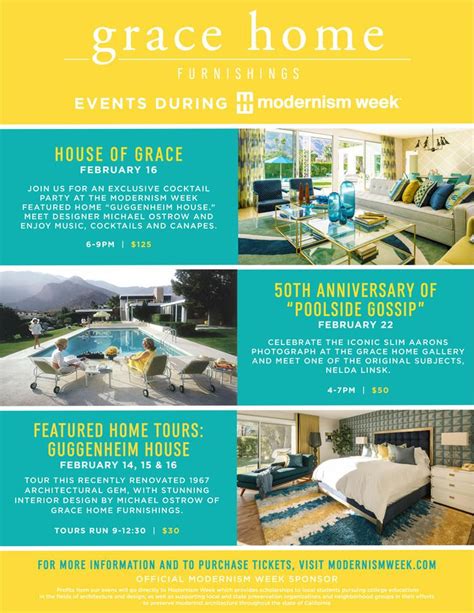 Grace Home Modernism Week Events - Grace Home Furnishings