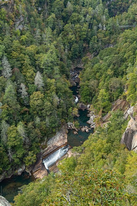 "Looking Down Into A River Gorge" by Stocksy Contributor "Adam Nixon ...