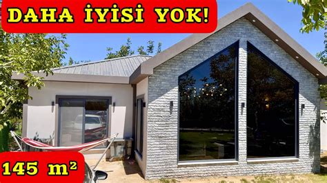 YAPILMIŞ EN İYİ Prefabrik Ev Turu ve Fiyatı USTALIK DÖNEMİ ESERİ