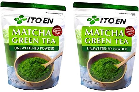 Amazon Ito En Matcha Green Tea Unsweetened Powder Pack Of Bags