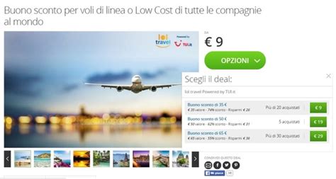 Buoni Sconto Per Voli Di Linea O Low Cost Su Groupon Costa Volo Linea