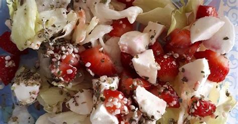 Partageons Nos Secrets De Cuisine Salade Fraises Et Bocconcini