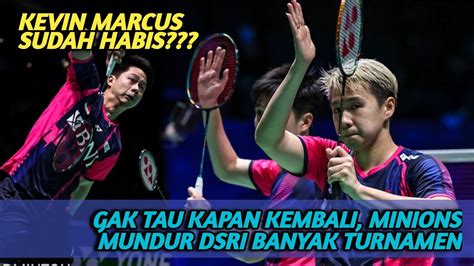 Gak Tau Kapan Kembali Kevin Marcus Mundur Dari Korea Dan Japan Open