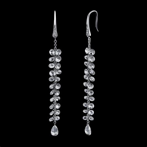 2.10CTTW Natural Colorless Diamond Earrings – E5367 – Significant Stones