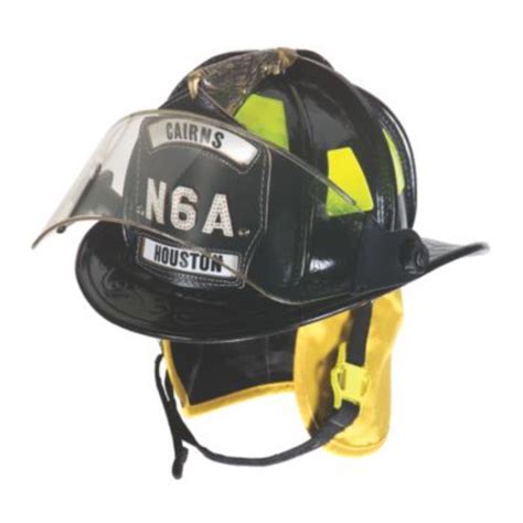 Cairns® N6a Houston™ Leather Fire Helmet Northeast Rescue Systems