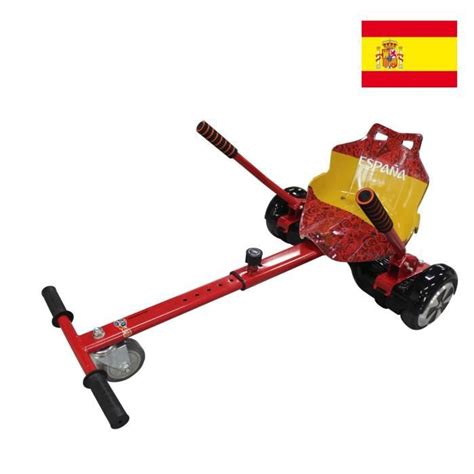 TAAGWAY Kit Kart A4 Espagne Rouge Et Jaune Cdiscount Auto