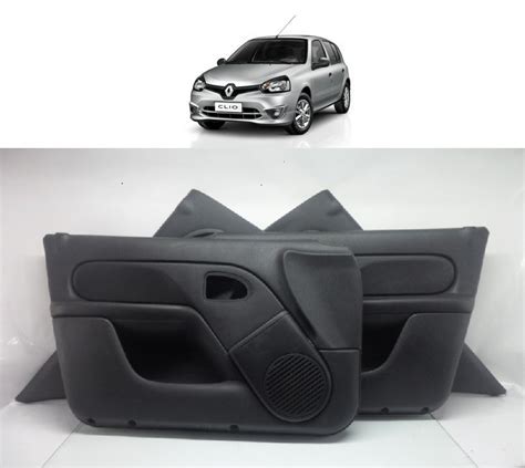 Jogo Forro De Porta Renault Clio Ve 2013 16 Original Parcelamento Sem