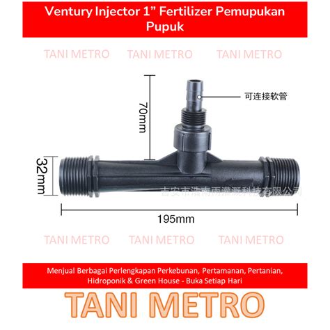 Jual Ventury Injector Pipa Pvc Fertilizer Pemupukan