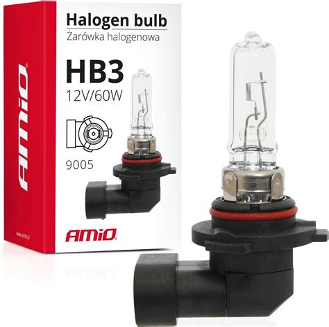 ŻARÓWKA HALOGENOWA HB3 12V 60W 9005 ŻARÓWKI AMIO 01479 za 7 99 zł z