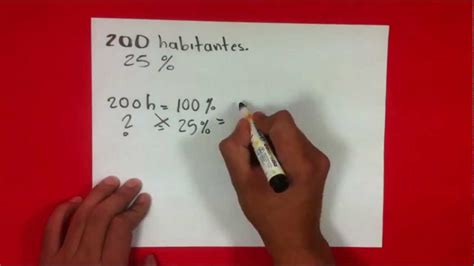 Calcular un porcentaje en matemáticas Sacar tanto por ciento