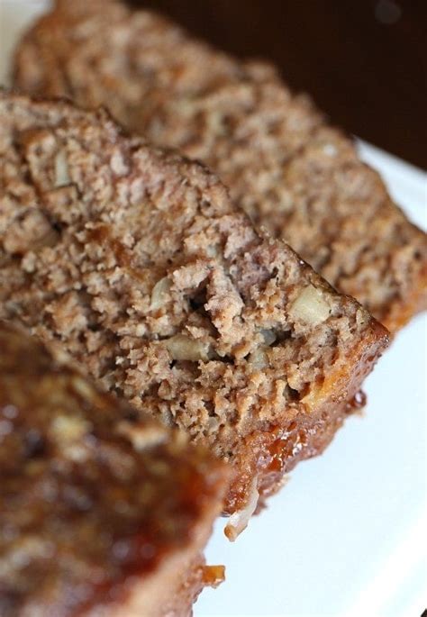 Brown Sugar Meat Loaf | The Best Meatloaf Recipe Ever