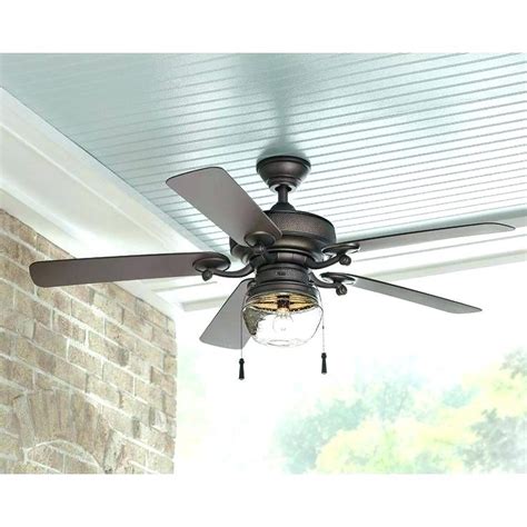 The 15 Best Collection of Metal Outdoor Ceiling Fans with Light