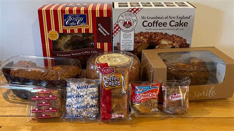 Store Bought Coffee Cakes Ranked