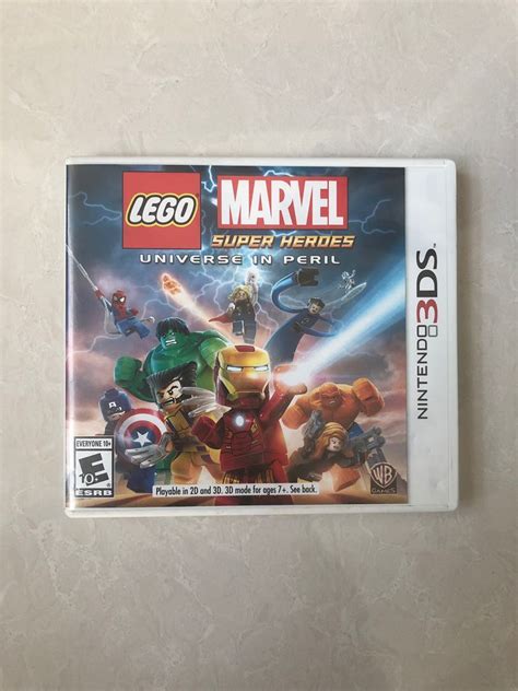 Lego Marvel Super Heroes Universe In Peril For Nintendo Ds Ds Video