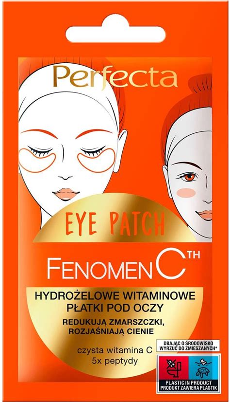 Perfecta Fenomen C Eye Patch Hydrożelowe witaminowe płatki pod oczy