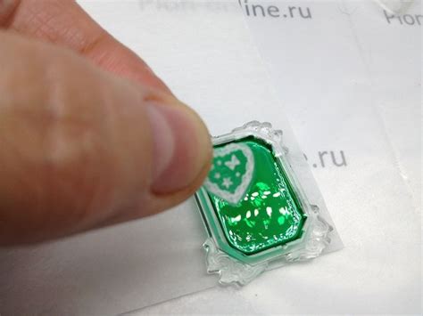 Ультрафиолетовая смола в бижутерии