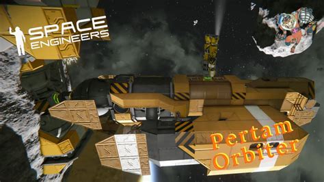 Space Engineers Pertam Orbiter E Youtube