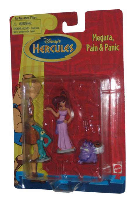 Disney Hercules Megara Pain And Panic Mattel Toy Action Figure Set