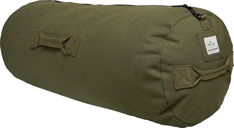 Hoplite Heavy Duty Military Canvas Duffel Bag Military