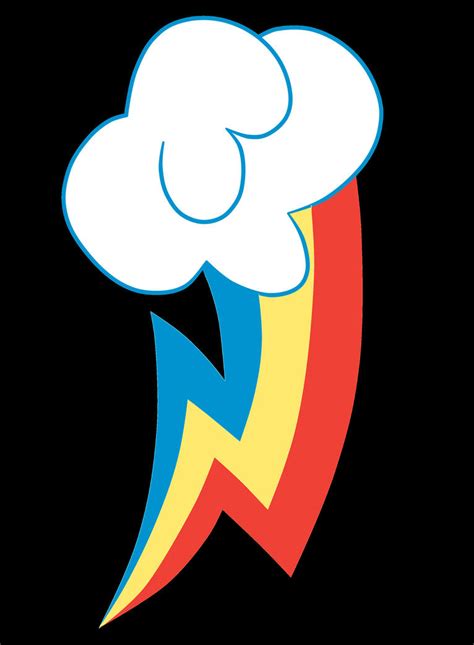 Rainbow Dash Cutie Mark by Hazeleyed487 on DeviantArt