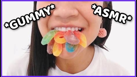 Gummy Asmr Eating Gummies Comiendo Gomitas Chewy Eating Sounds Eating