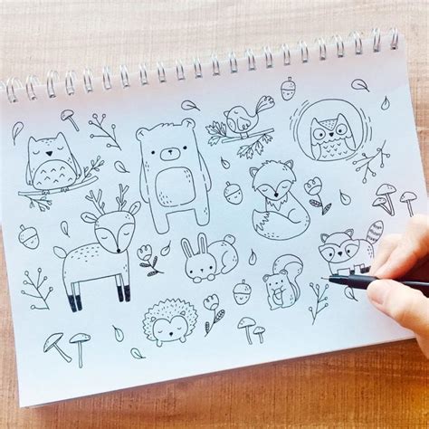 Beginner Cute Drawing Ideas